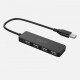 Approx APPC46 hub de interfaz USB 2.0 480 Mbit/s Negro